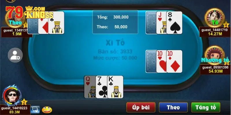 Game Bài Xì Tố 79king - Luật Chơi Chi Tiết Cho Tân Thủ