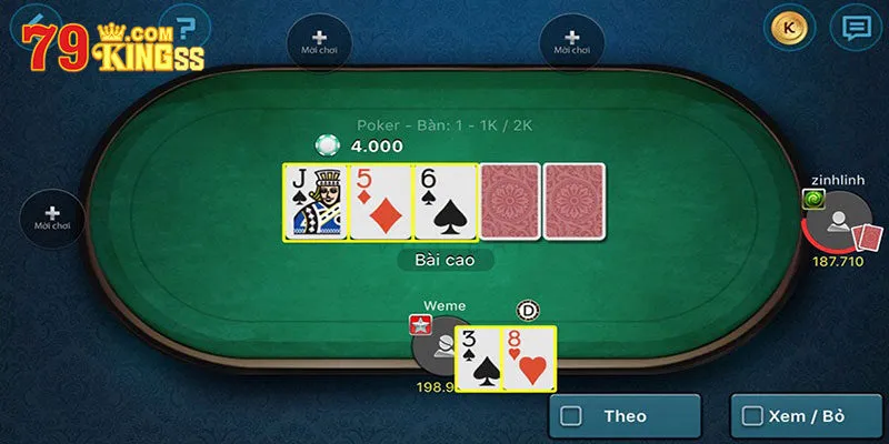Thuật ngữ game bài Poker cần nắm được